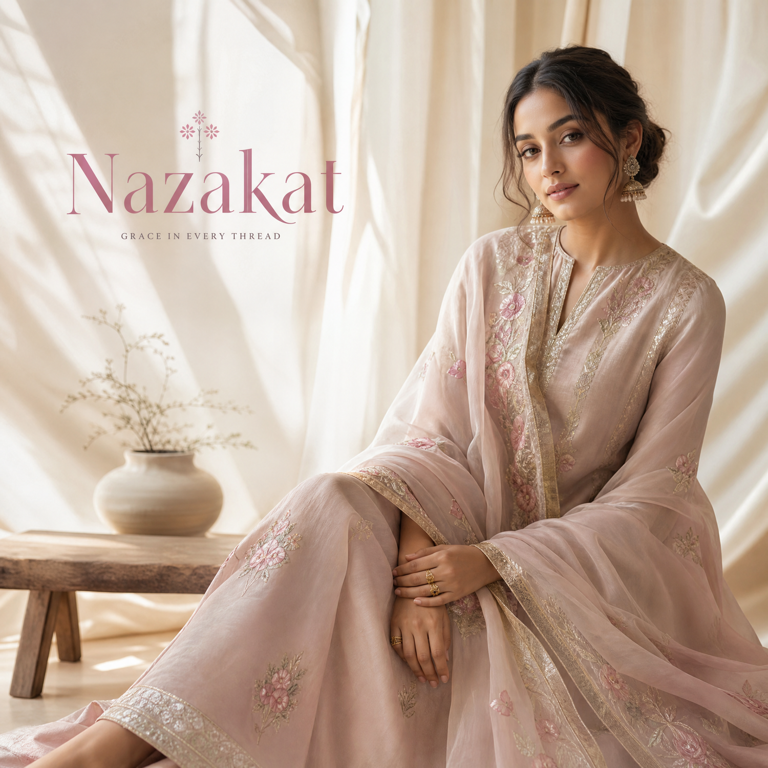Nazakat  | Elegant Chanderi & Floral Kurtis | Nivedita Kurtiss